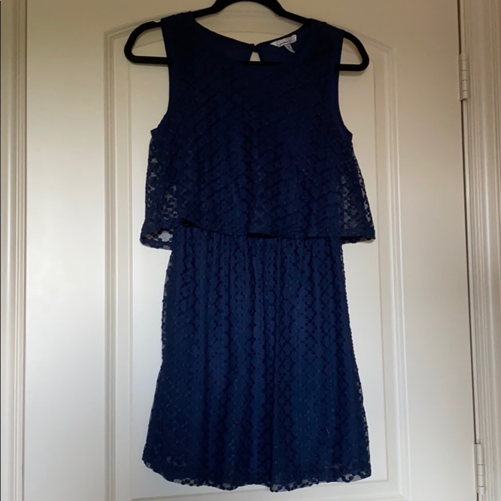 Navy blue dress!